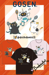 ぽちゃ猫Tシャツ新デザイン